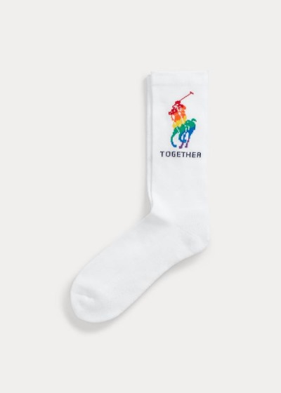 Women's Polo Ralph Lauren Pride Cotton-Blend Socks | 138245GJO